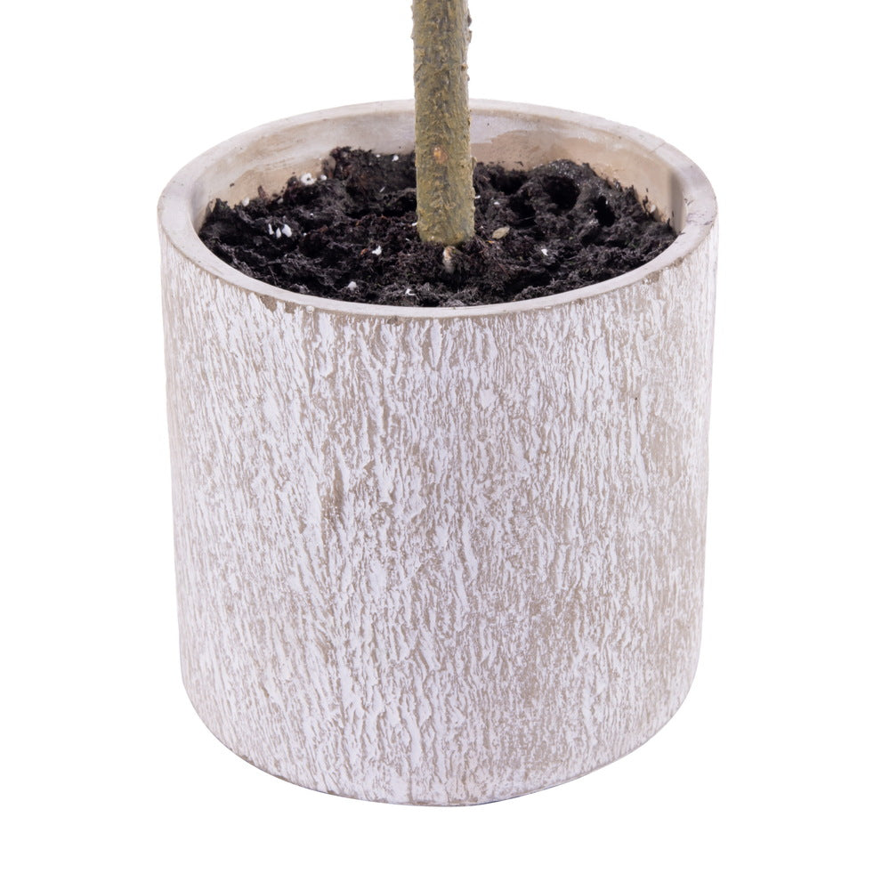 Vickerman 34" Artificial Green Cedar Sapling Potted.