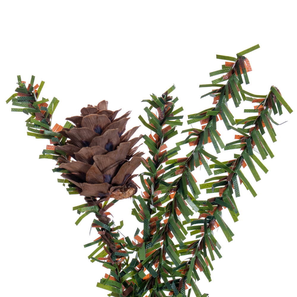 Vickerman 12" Carmel Pine Artificial Christmas Tree Unlit