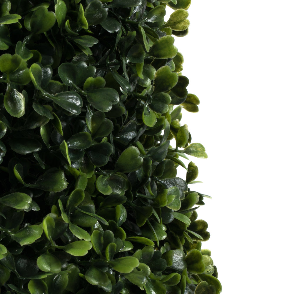 Vickerman 6' Potted Artificial Boxwood Cone.