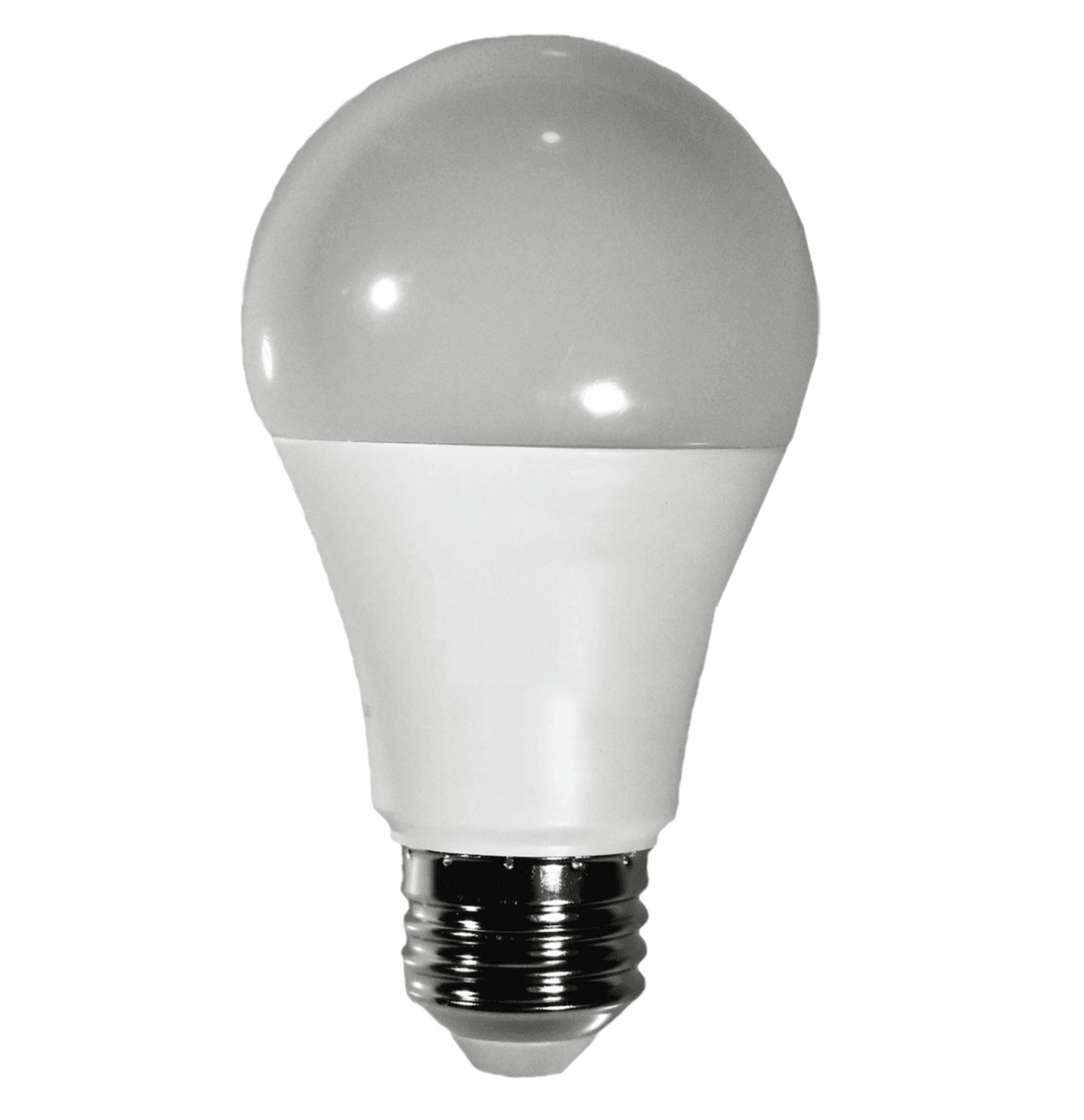 Damar A19 LED Light Bulb 9W 800 Lumen E26 Medium Base 3000K Soft White for Bedroom Living Room Lamp Home Light Bulb 120-277V CRI80 220° Beam Angle Dry/Damp Location White Finish Pack of 6