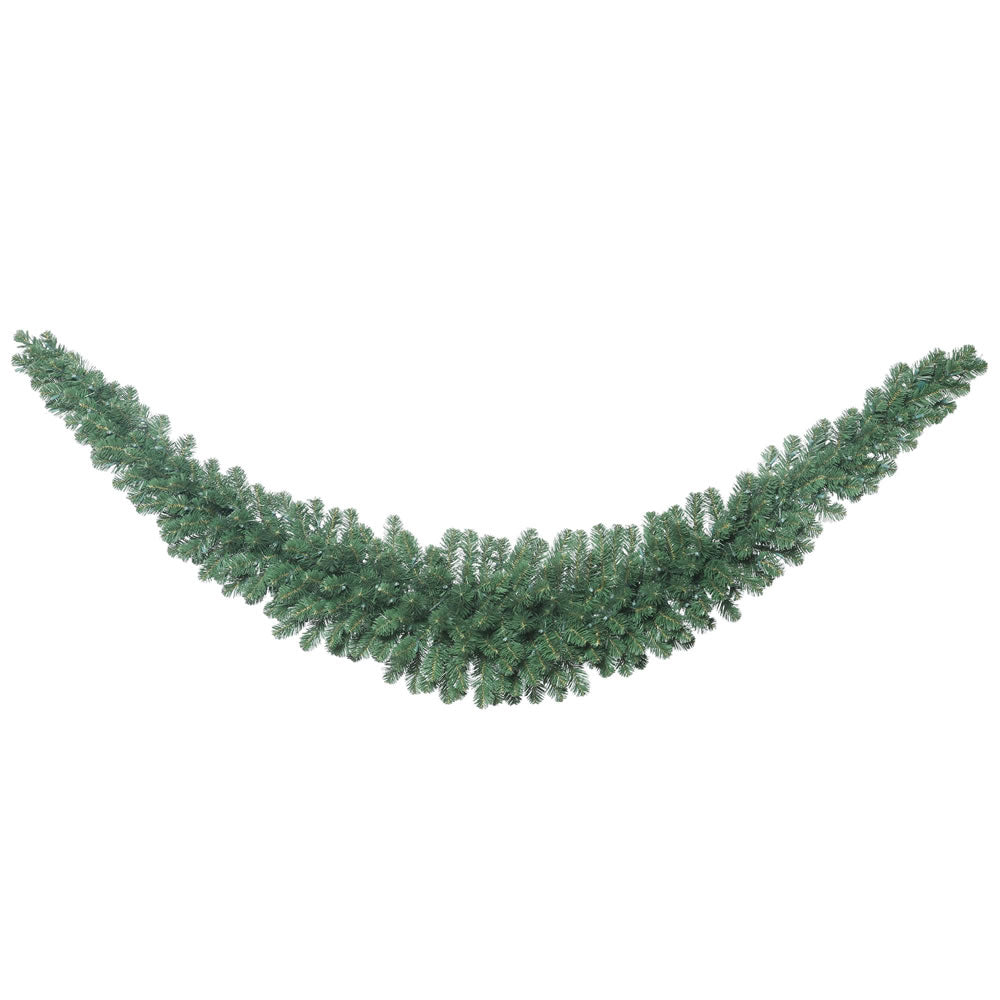 Vickerman 9' x 14" Oregon Fir Artificial Christmas Swag Garland Unlit