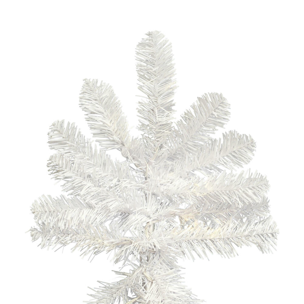 Vickerman 5.5' White Upside Down Artificial Christmas Tree Unlit