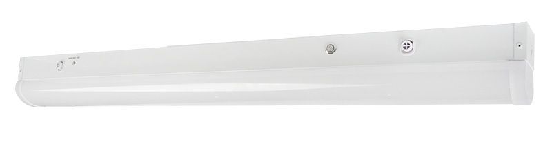 Westgate 4Ft Narrow Strip 40W Power Adj, Commercial Indoor Lighting, 25W/30W40W, 130 Lumens/W, 3500K/4000K/5000K, White Finish, 0~10V Dimming