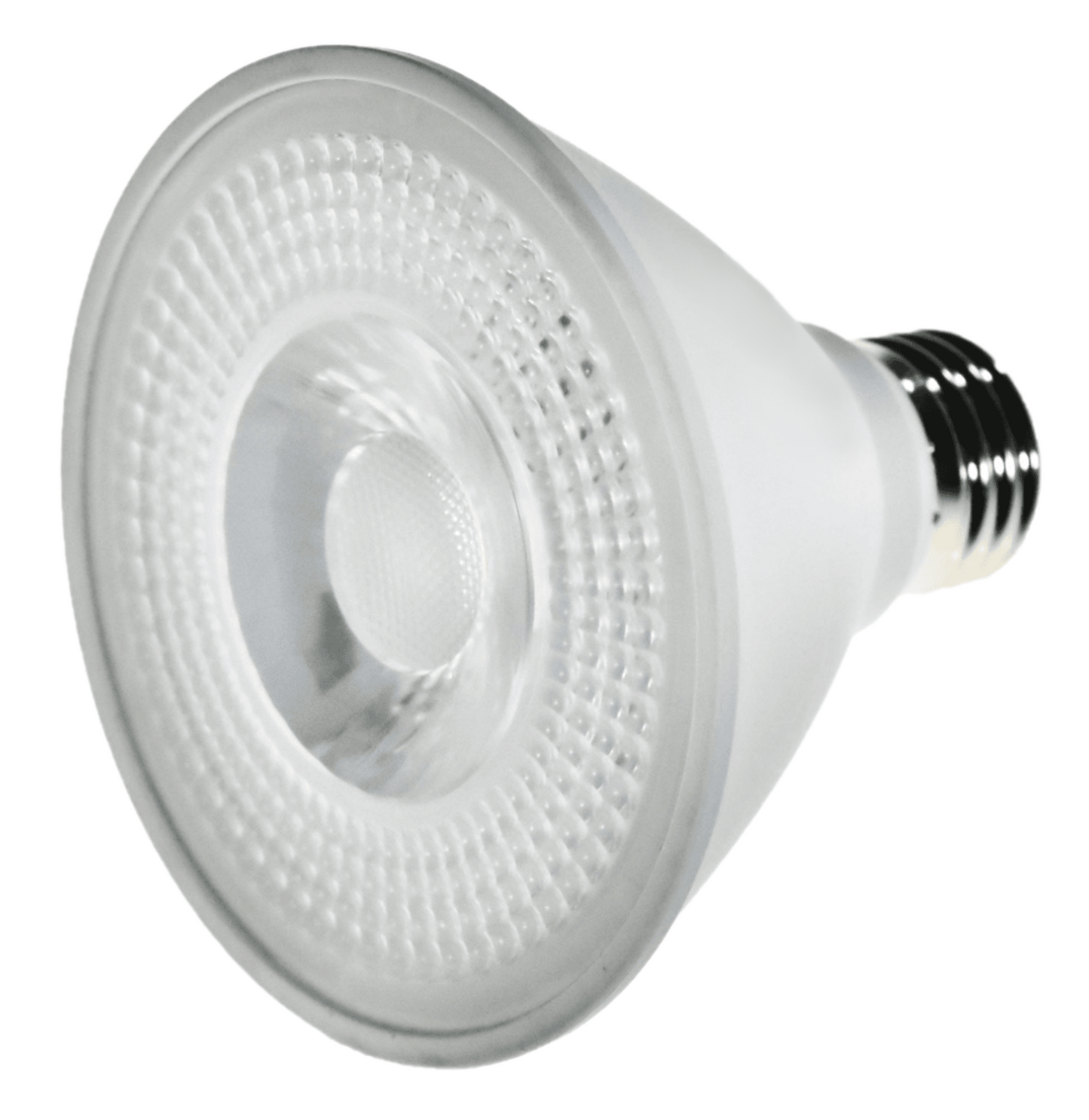 Damar PAR30 LED Short Neck Flood Light Bulb 8W 800 Lumen E26 Medium Base 5000K Bright White Ideal for Track & Recessed Spot Light Bulbs 120V Dimmable White Finish Pack of 6