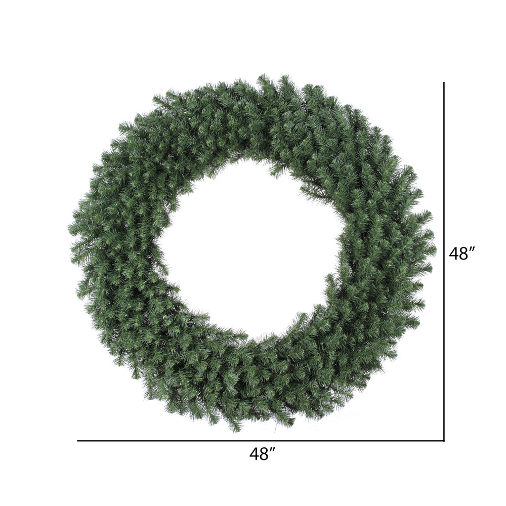 Vickerman 48" Douglas Fir Artificial Christmas Wreath Unlit