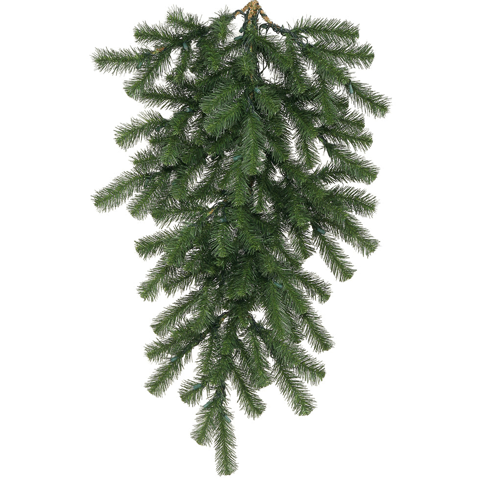 Vickerman 32" Douglas Fir Artificial Christmas Teardrop Unlit