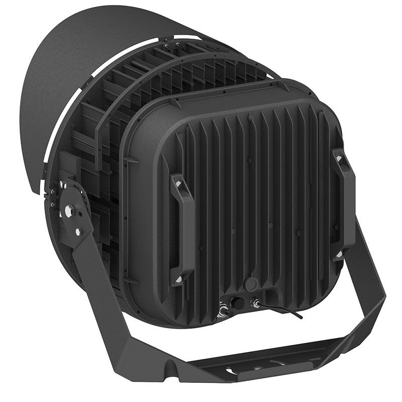 Westgate Generation 7 Stadium Light 2100/2200/2300/2400W 277-480V 20Kva 45D Lens 5000K, Outdoor Lighting, 2100/2200/2300/2400W, 140 Lumens/W, 5000K, Black Finish, 0-10V