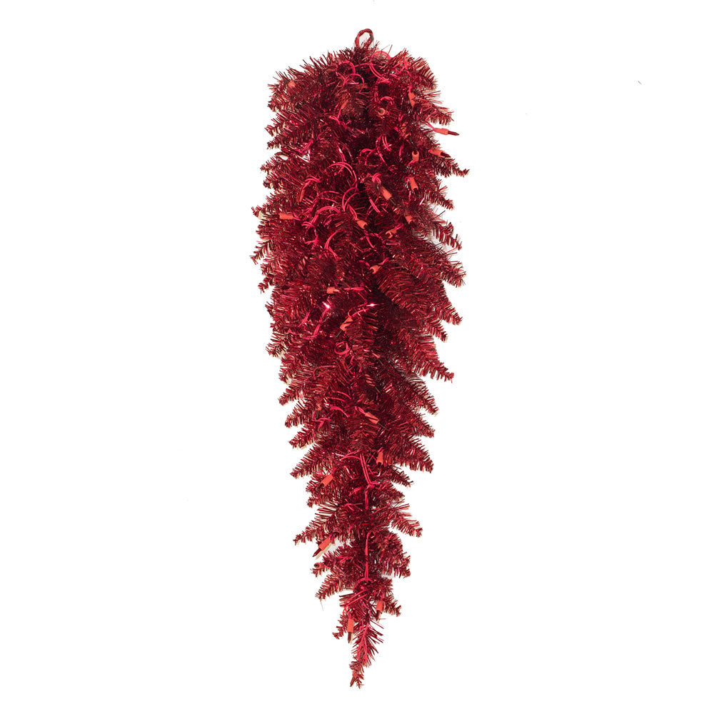 Vickerman 36" Purple Fir Artificial Christmas Teardrop Unlit
