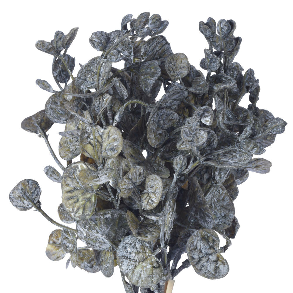Vickerman 14" Green Artificial Eucalyptus Bundle 3 per bag.