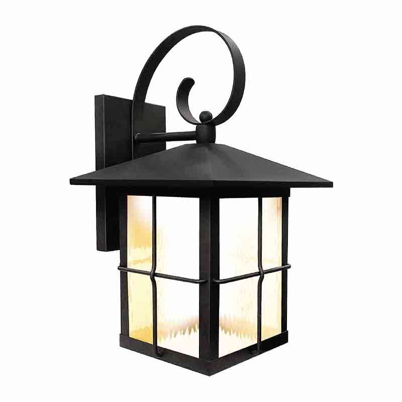 Westgate LED Wall Lantern 12W 5Cct Non-Dim, Black, Outdoor Lighting, 12W, 1200 Lumens, 27K/30K/35K/40K/50K, Black Finish