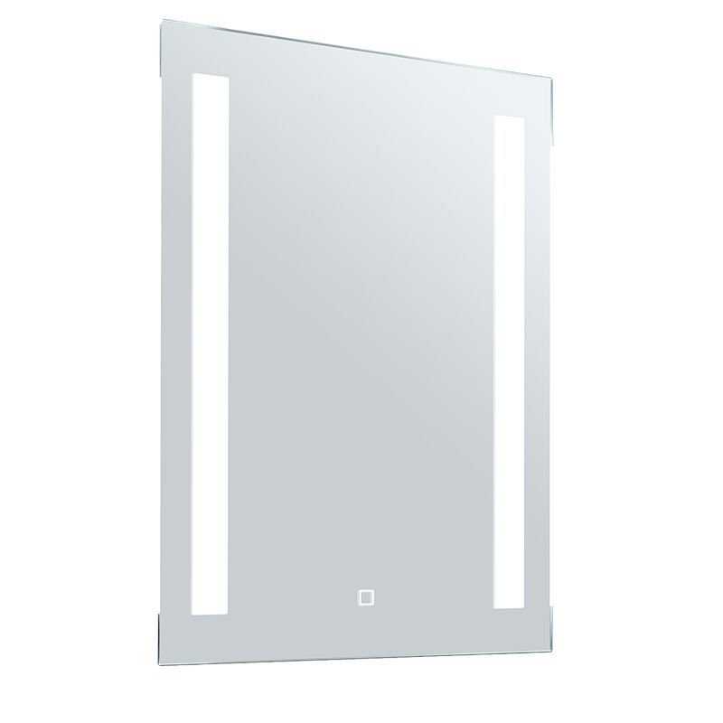 Westgate LED Mirror 24X36X1.37In, 120V, 24W, 27-65K Cct CRI>90, Dim., With Deforger, Commercial Indoor Lighting, 39W3000K/4500K/6500K, Anodising Finish Stepless Dimming