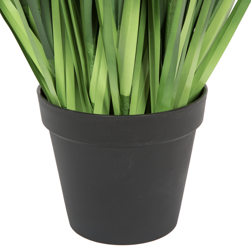 Vickerman 60" Artificial Potted Extra Full Green Grass.