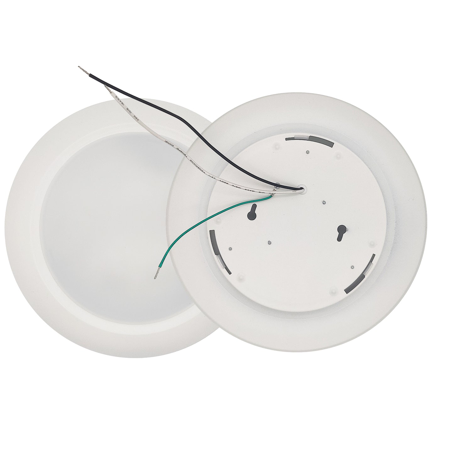 Bulbrite 773277 25-Watt LED 10" Disc, 3000K, 2000 Lumens, White Finish