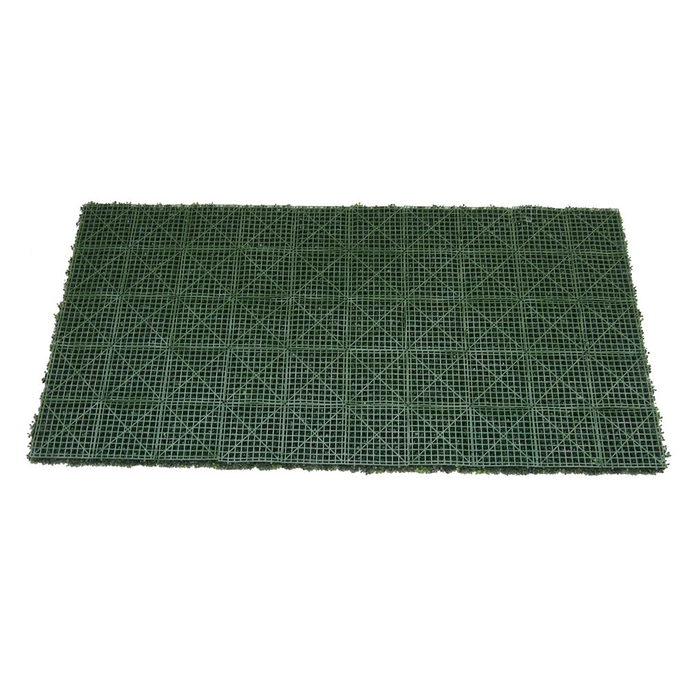 Vickerman 50" Artificial Green Boxwood Mat.