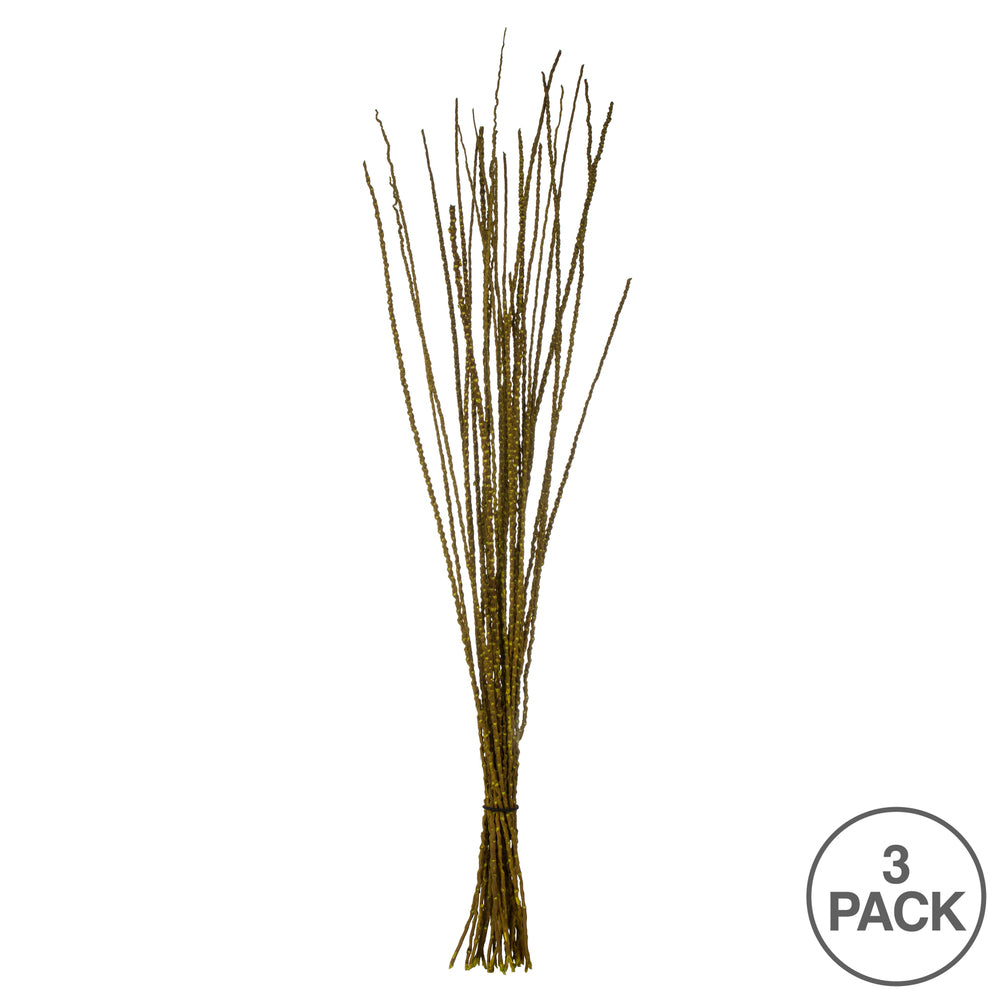 Vickerman 36-40" Light Basil Caba Spine Bundle. Includes 24oz (3 -8oz Bundles) Dried