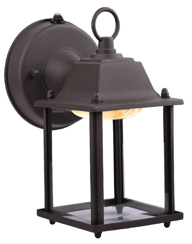 Westgate LED Outdoor Lantern 6W 3Cct 300K/400K/5000K Bronze With Photocell, Outdoor Lighting, 6W, 550 Lumens, 3000K/4000K/5000K, Bronze Finish