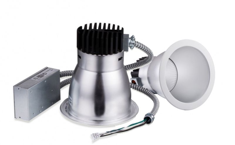 Westgate 4 LED Commercial Recessed Light, Commercial Indoor Lighting, 27W, 1900 Lumens, 4000K, Haze Finish, 0~10V Dimmable
