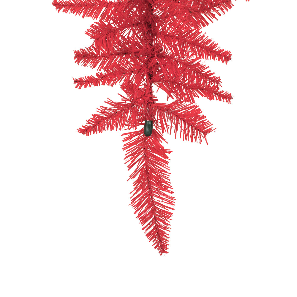 Vickerman 36" Red Fir Artificial Christmas Teardrop Unlit