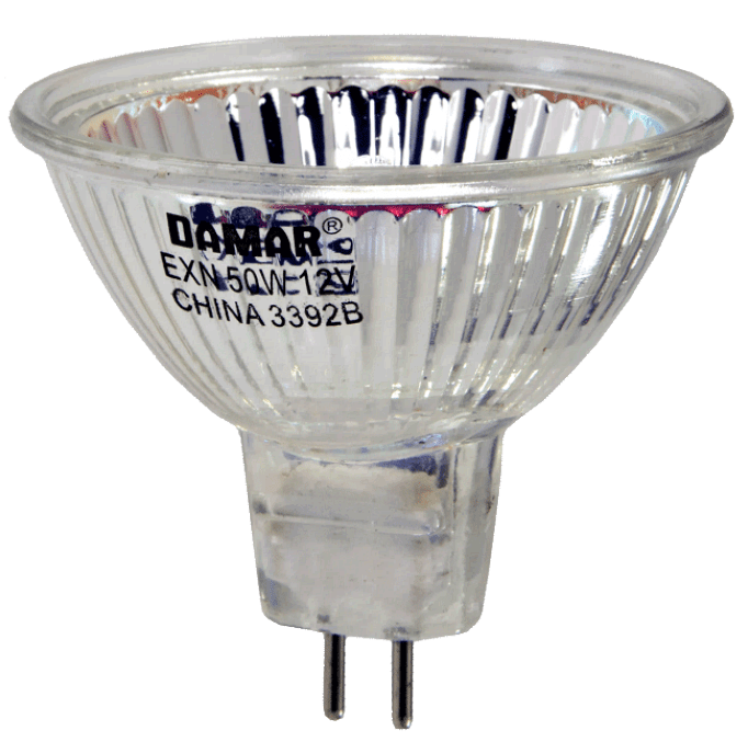 Damar EXN 50W 12V MR16 GU5.3 40° FLOOD 50 WATT 12V MR-16