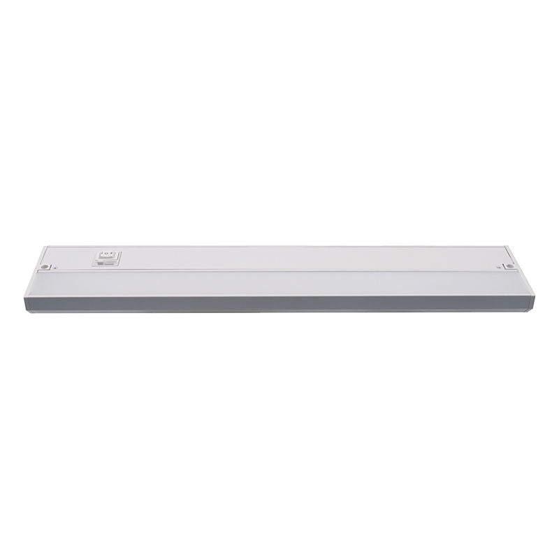 Westgate 18In Builder Series Under Cabinet Light 5Cct C90 Hardwire End-To-End Connect, White, Undercabinet Lighting, 8W, 480 Lumens, 27K/30K/35K/40K/50K, White Finish, TRIAC