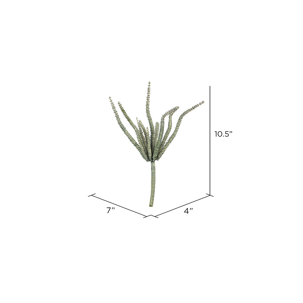 Vickerman 10.5" Artificial Mixed Green Haworthia Spray. Includes 6 sprays per pack.
