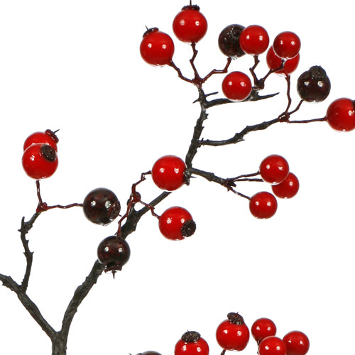 Vickerman 10" Red-Burgundy Mixed Berry Artificial Christmas Candle Ring