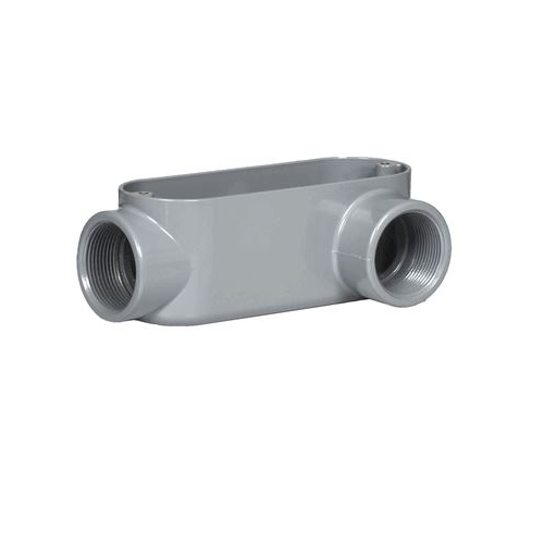 Westgate Threaded Conduit Body, Type LL + Cover & Gasket, 3", Electrical Products, Gray Finish