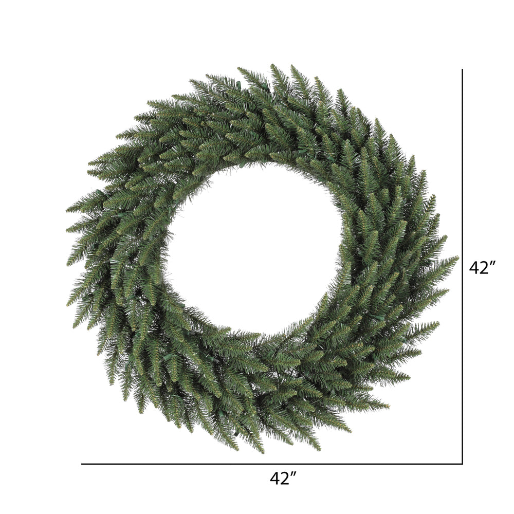Vickerman 42" Camdon Fir Artificial Christmas Wreath Unlit