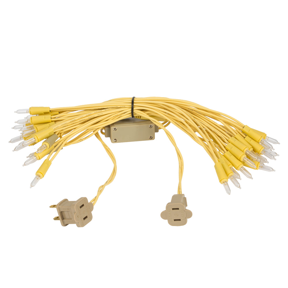 Vickerman 35 LED Warm White Dura-Lit Light on Copper Wire, 26' Christmas Light Strand