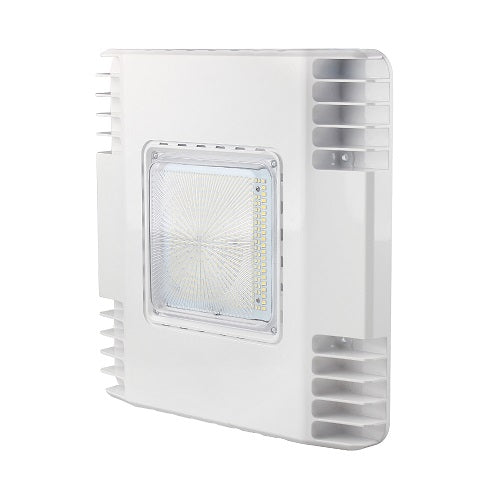 Euri Lighting ECS-150W1050 Commercial LED 150-Watt Square Canopy Light Waterproof IP65 Protection Dimmable