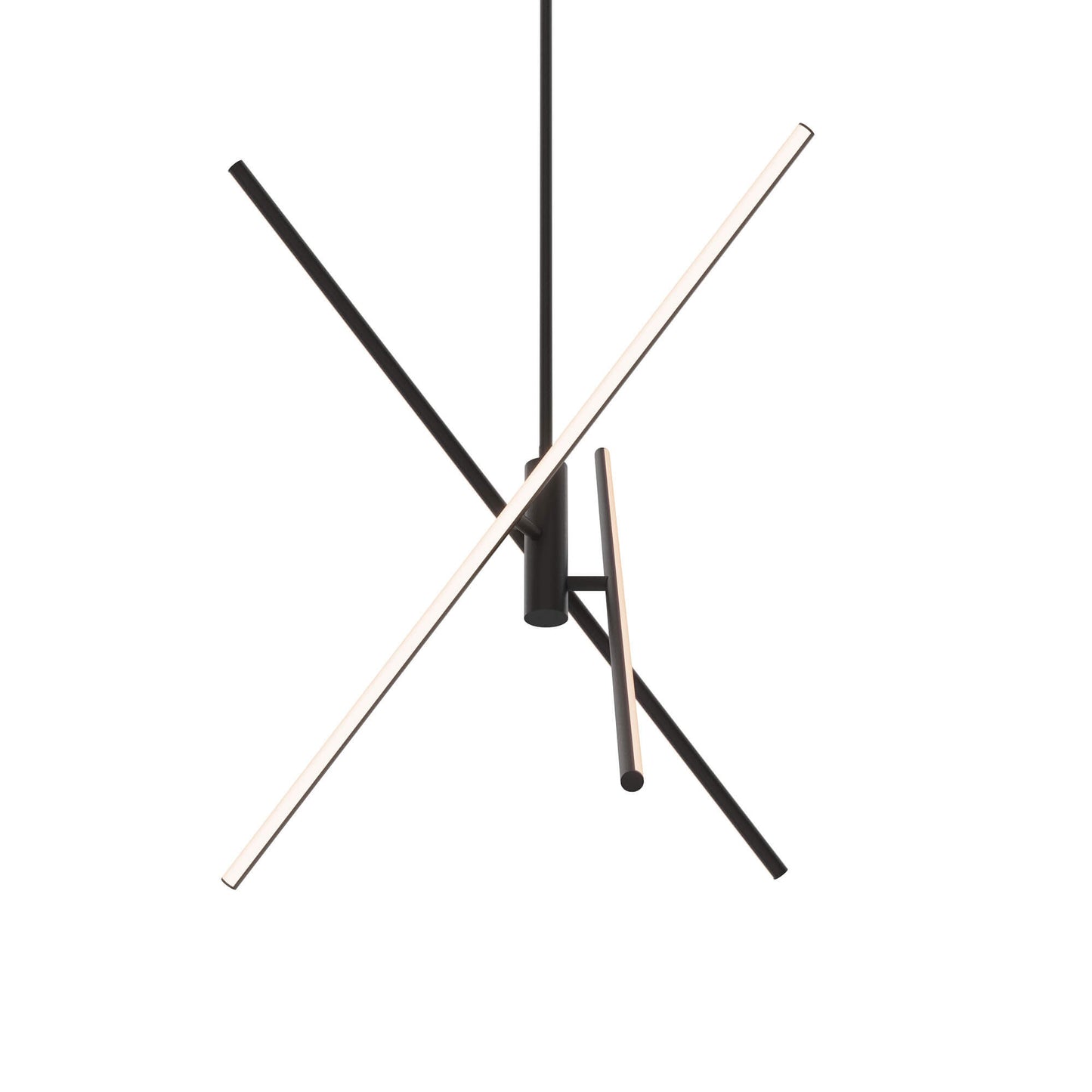 DALS Lighting Asterisk Three Branch Flush Mount And Pendant