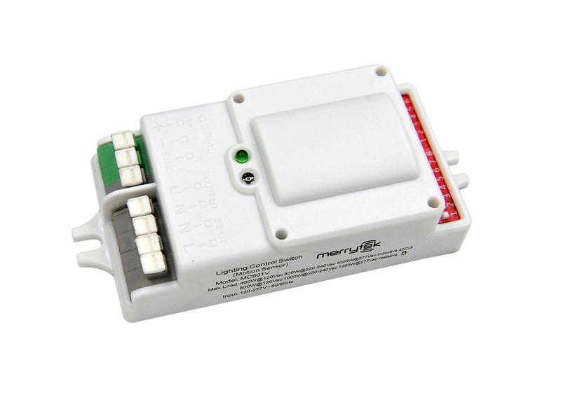 Westgate 0-10V MW 120-277V Sensor Dip, White, Outdoor Lighting, White Finish