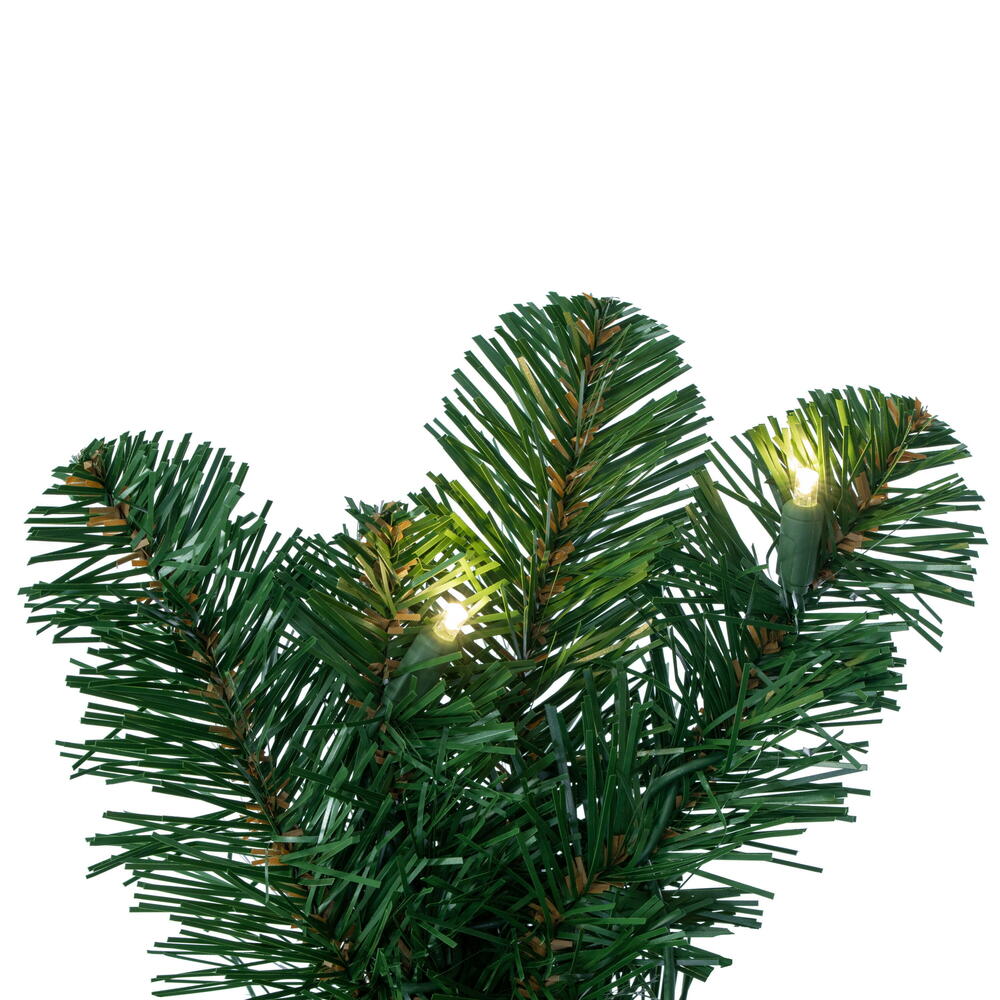 Vickerman 36" Grand Teton Artificial Christmas Teardrop Warm White LED Light