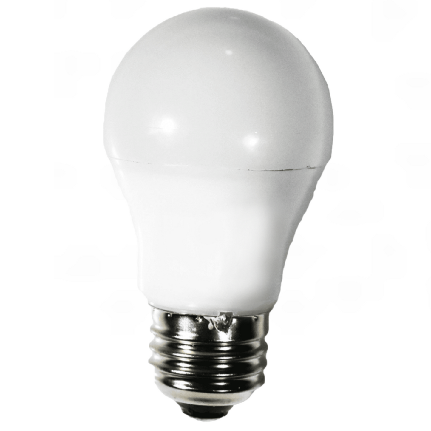 Damar A15 LED Blue Light Bulb 5W 80 Lumen E26 Medium Screw Base for Party Decoration Holiday Lighting Small Light Bulb 120V White Finish Turns Blue When Lit Pack of 6