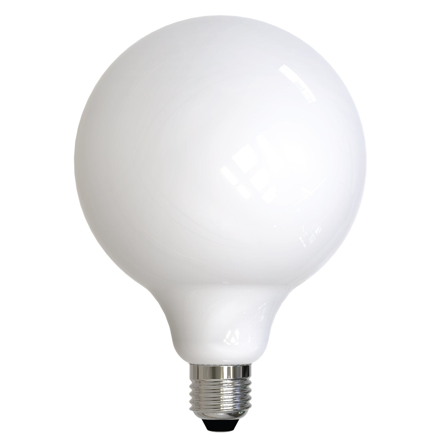 Bulbrite 8.5 Watt Dimmable Milky Filament G40 Medium (E26) LED Bulb - 800 Lumens, 3000K, and 90 CRI