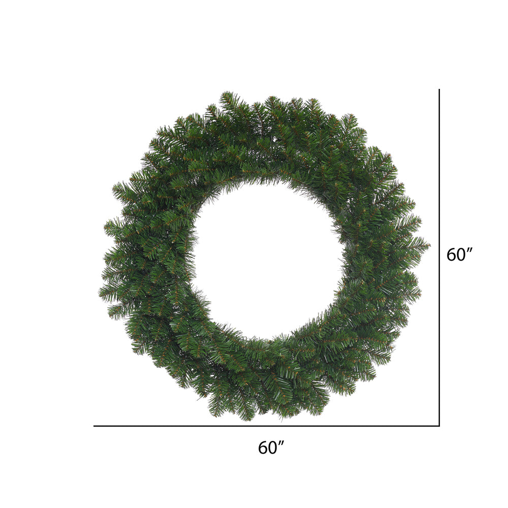 Vickerman 60" Grand Teton Double Sided Artificial Christmas Wreath Unlit