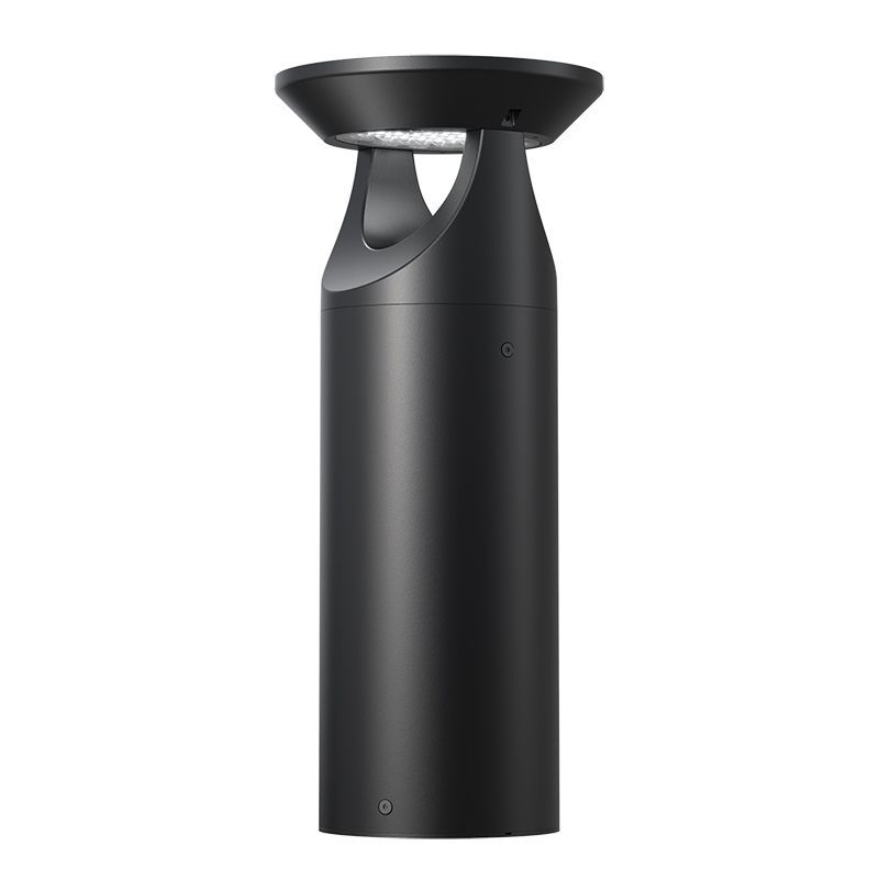 Westgate G4 Solar Bollard Head Model 301 3W 30K, Bk, Outdoor Lighting, 3W, 130 Lumens/W, 4000K, Black Finish