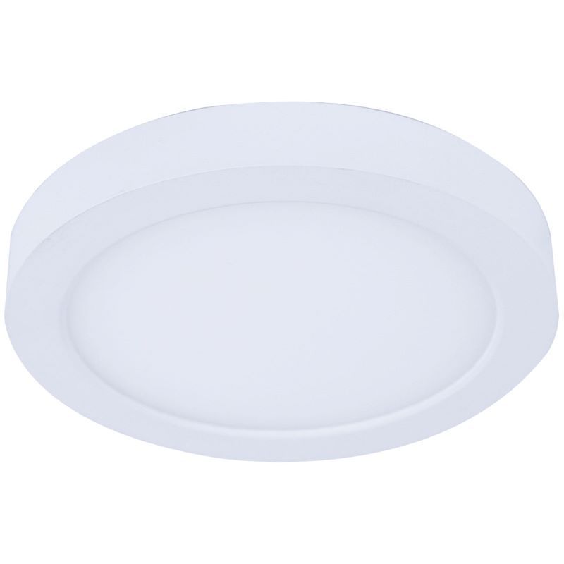 Westgate Builder Series 5In Composite Flush-Mount 9W 5Cct E26, Residential Lighting, 9W, 650 Lumens, 27K/30K/35K/40K/50K, White Finish, TRIAC Dimming