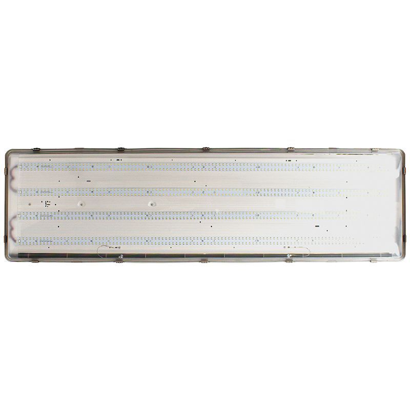 Westgate 100W Architectural Wide Vapor Tight Highbay MCTp 35/40/50K, Industrial Lighting, 50W/80W/100W, 130 Lumens/W, 35K/40K/50K, White Finish, 0~10V Dimmable