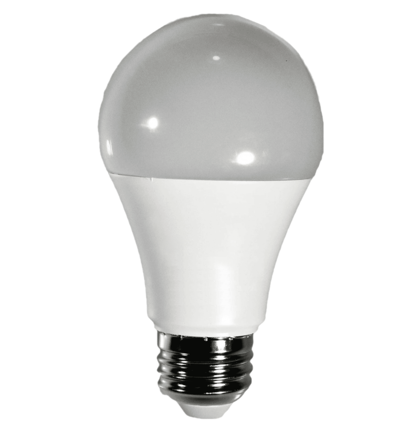 Damar A19 LED Light Bulb 9W 800 Lumen E26 Medium Base 5000K Bright White for Bedroom Living Room Lamp Home Light Bulb 120-277V CRI80 220° Beam Angle Dry/Damp Location White Finish Pack of 3