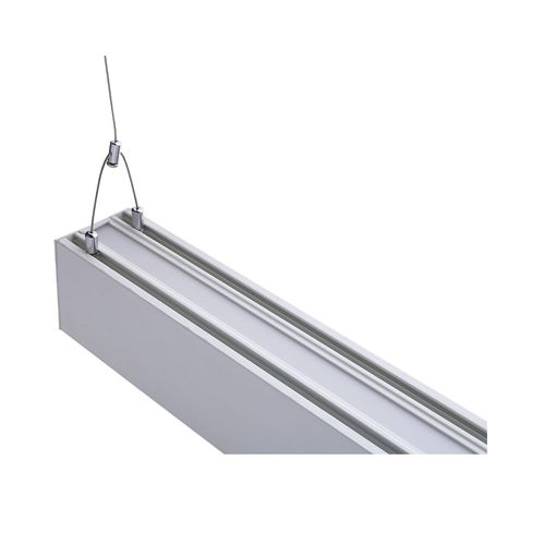 Euri Lighting EUD8-100W103sw-W Commercial LED 100-Watt 8 ft. Architectural Linear Up and Down Light Dual 3 Color Selectable Dimmable Linkable - White