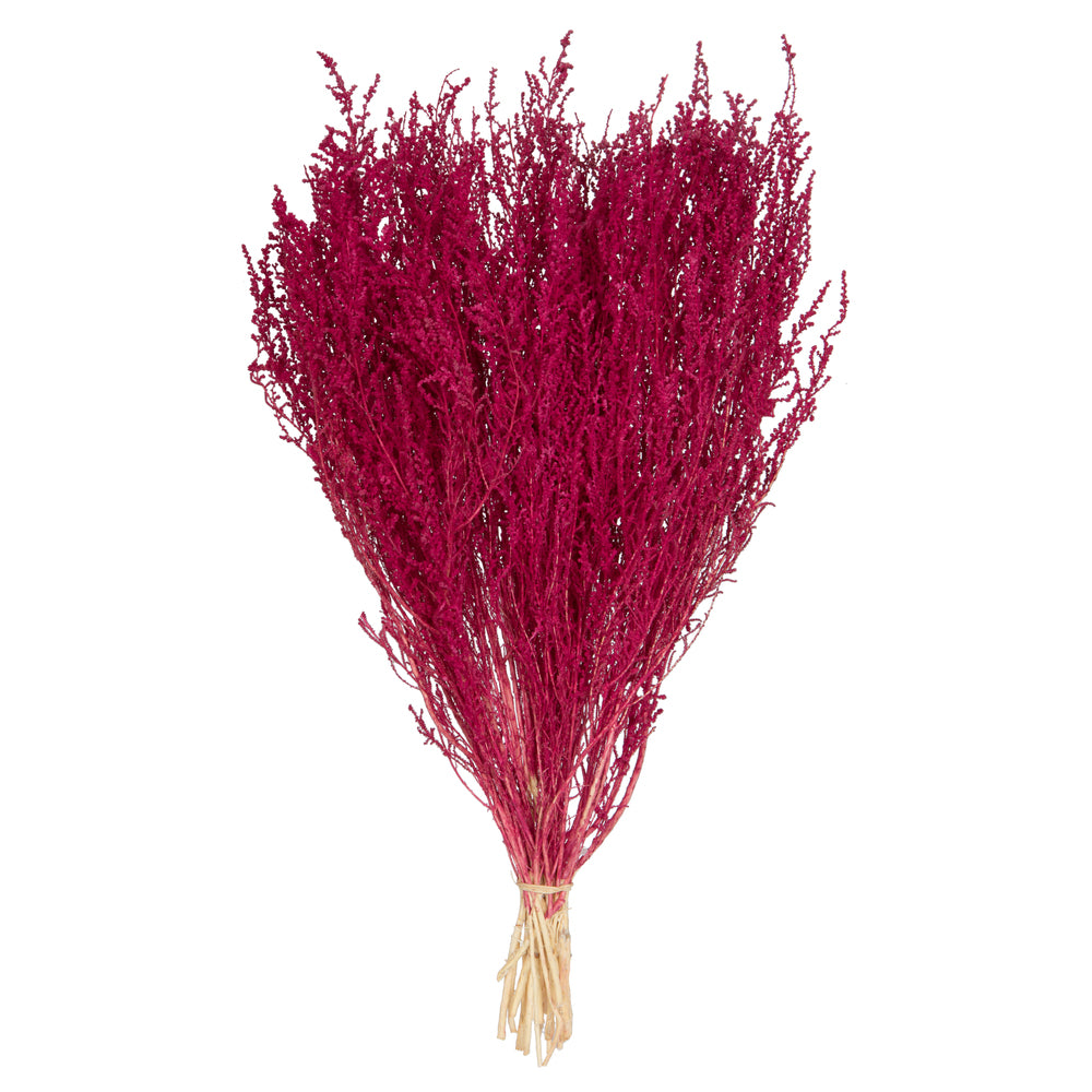 Vickerman 14-18" Raspberry Stoebe Bundle. Comes 3.5 oz per bundle.