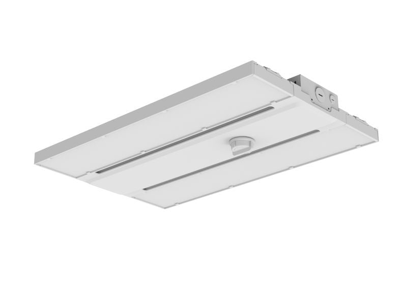 Westgate X-Gen Compact Linear High Bay 165/180/215W 35/40/50K 140 Lumens/W 0-10 Sensor Ready, Industrial Lighting, 165W/180W/215W, 140 Lumens/W, 30/40/50K, White Finish, 0-10V