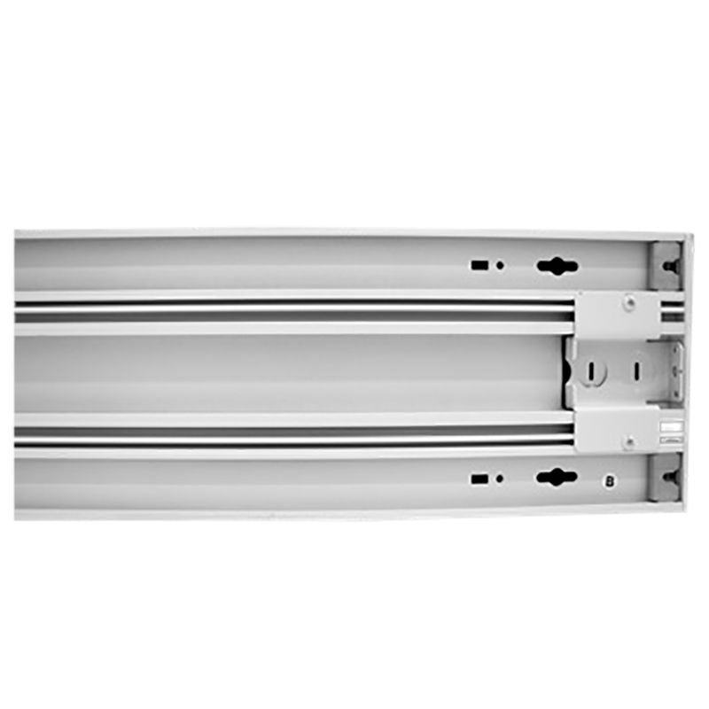 Westgate SCX 6In 4Ft 40/50/60W 30/35/40/50K 120-277V 0-10V Linkable, Commercial Indoor Lighting, 110 Lumens/W, 30K/35K/40K/50K, White Finish, 0~10V Dimmable