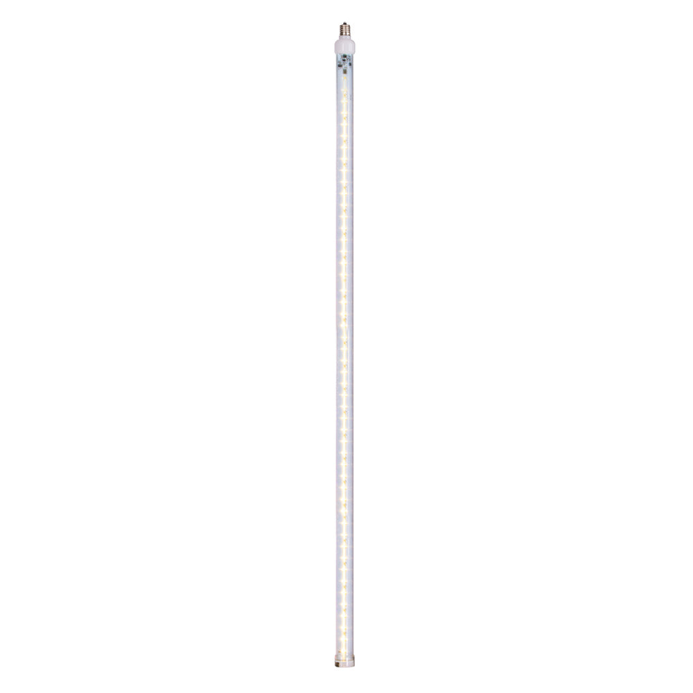 Vickerman 5 Pack of 36" Warm White LED SnowFall Tube Bulb C9-E17 Nickel Base.