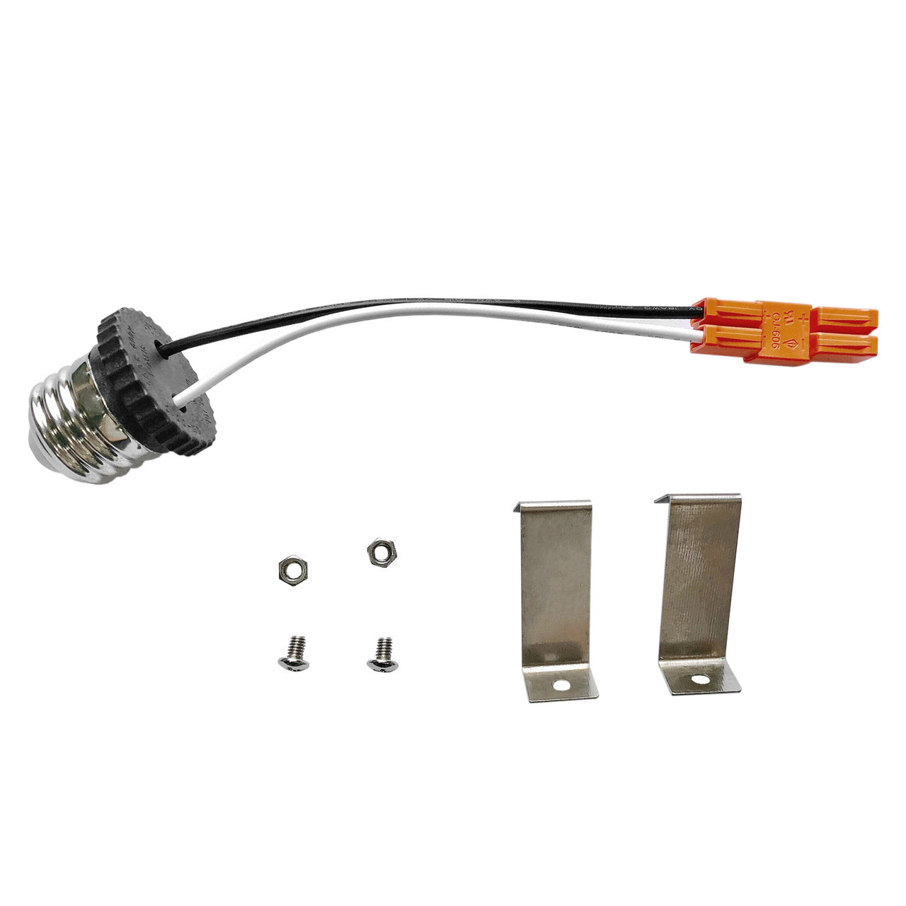 ASD Lighting Retrofit Kit with E26 base and TP24 connector for LED Disk light 4" 6pack