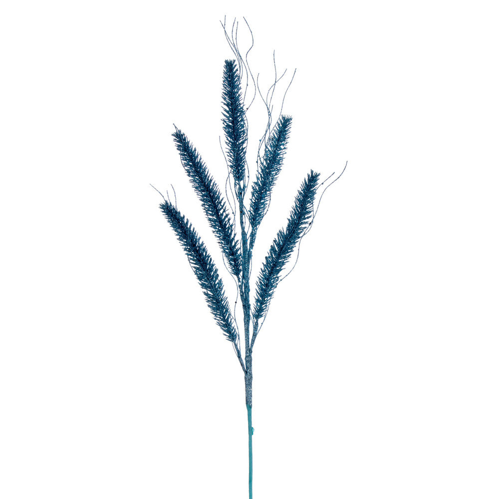 Vickerman 30" Baby Blue Wheat Glitter Spray 6 per bag.
