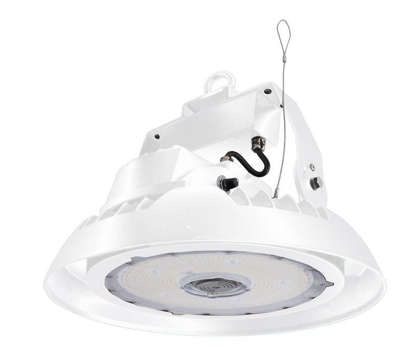 Westgate New Gen. UFO HighBay, Wattage And Cct Adj. Watts 150/100/80/50W, 30/40/50K, 0-10V, White, Commercial Indoor Lighting, 50W/80W/100W/150W, 125 Lumens/W, 30K/40K/50K/57K, Black 0~10V Dimmable