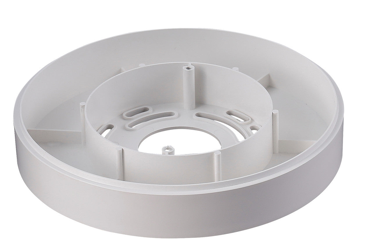 ASD Lighting Sub-plate 7" White for LED Round Surface Mini Panel 7" MPR