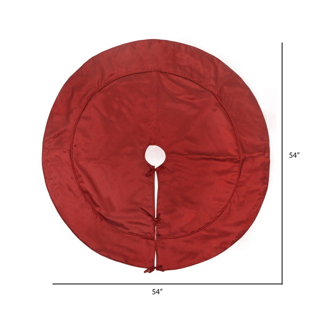 Vickerman 54" Burgundy Colorway Christmas Tree skirt